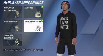 Free ‘Black Lives Matter’ T-shirts Added Into NBA 2K20