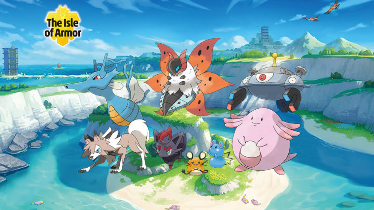 Version Exclusive Pokémon in the Isle of Armor