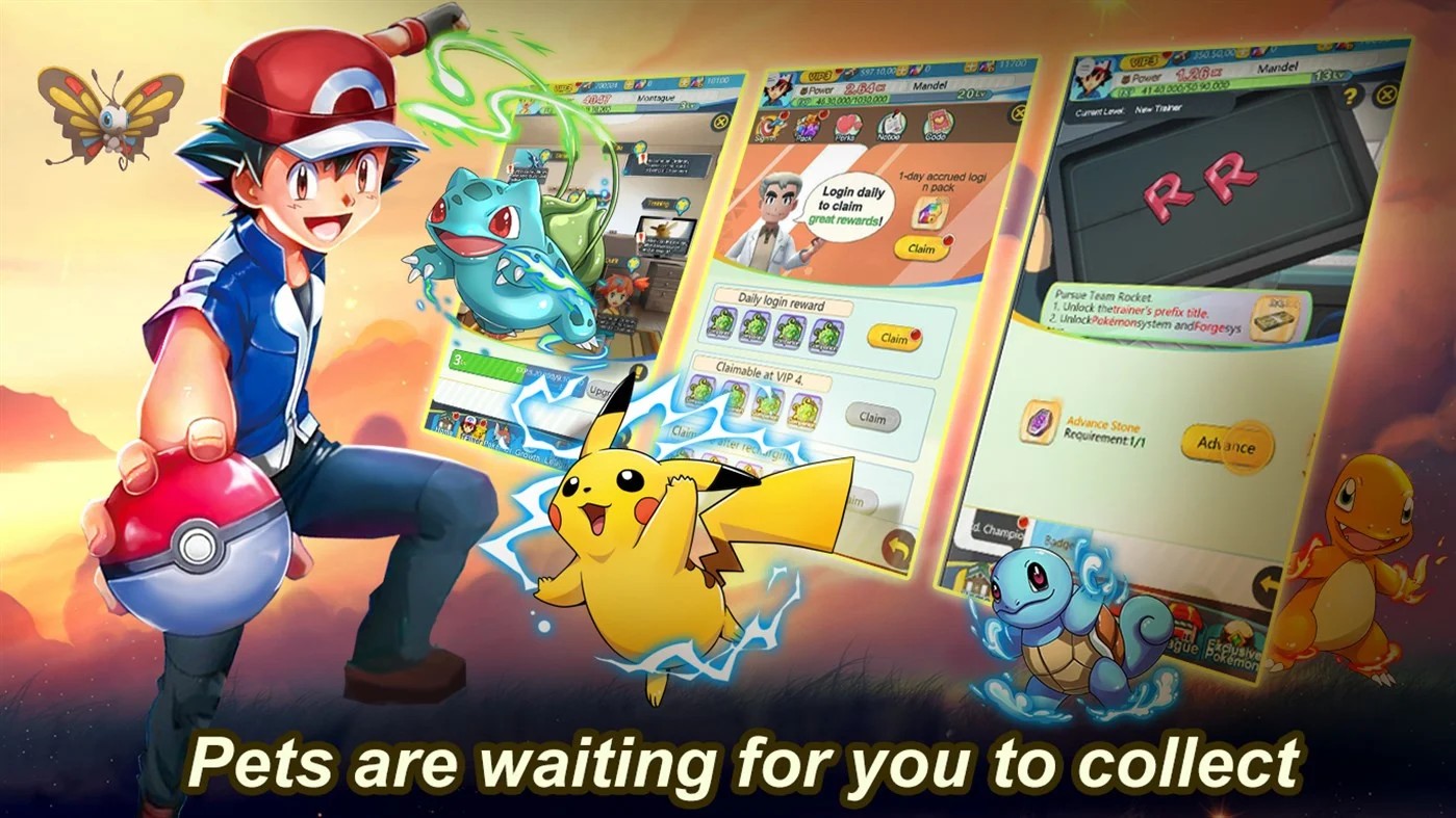 Pokemon game footage being used as an ad for rip off pokemon game. :  r/assholedesign