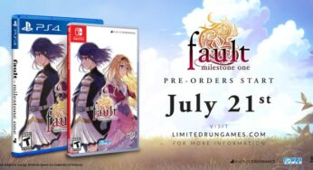 Limited Run Games’ Next Physical Release Is Fault – Milestone One, Pre-Orders Open July 21