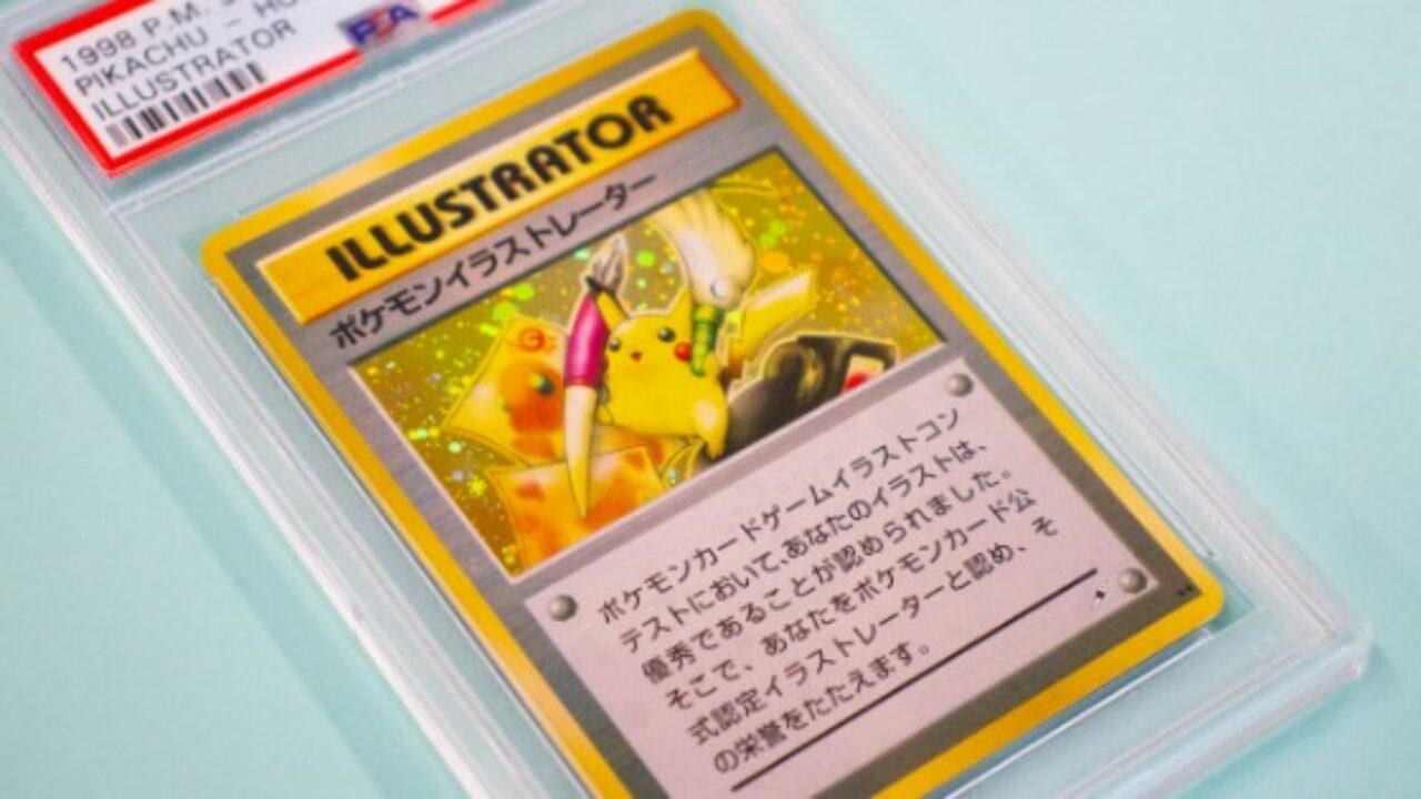 Pokémon TCG Pikachu Illustrator Promo Card Auctions for $840K USD