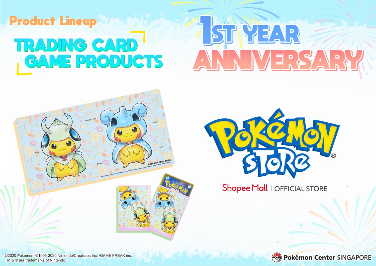 New Pokemon Center Release Announcements For September + TCG