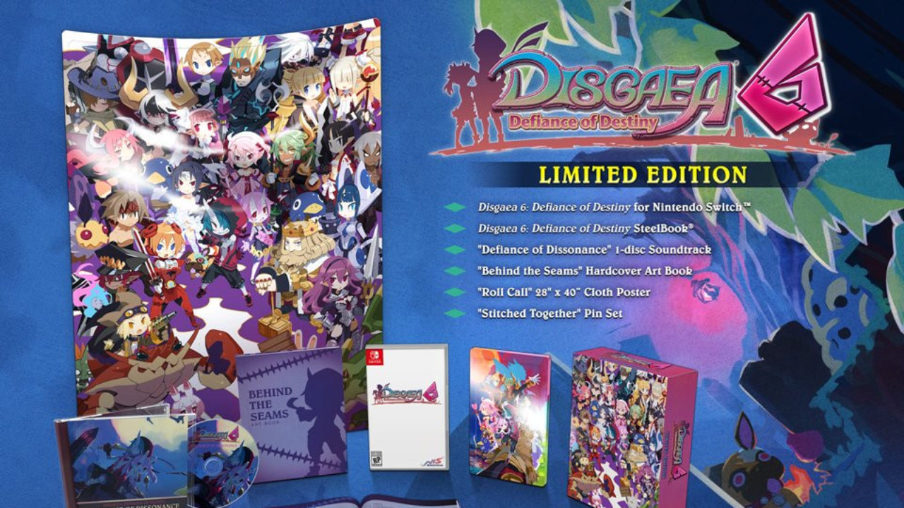 Disgaea 6: Defiance Of Destiny Limited Edition Revealed