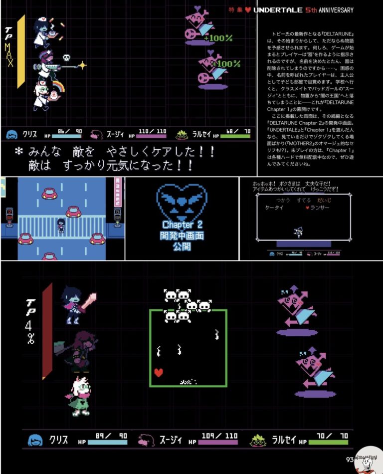 Famitsu: Deltarune Development Update From Toby Fox + Chapter 2 ...