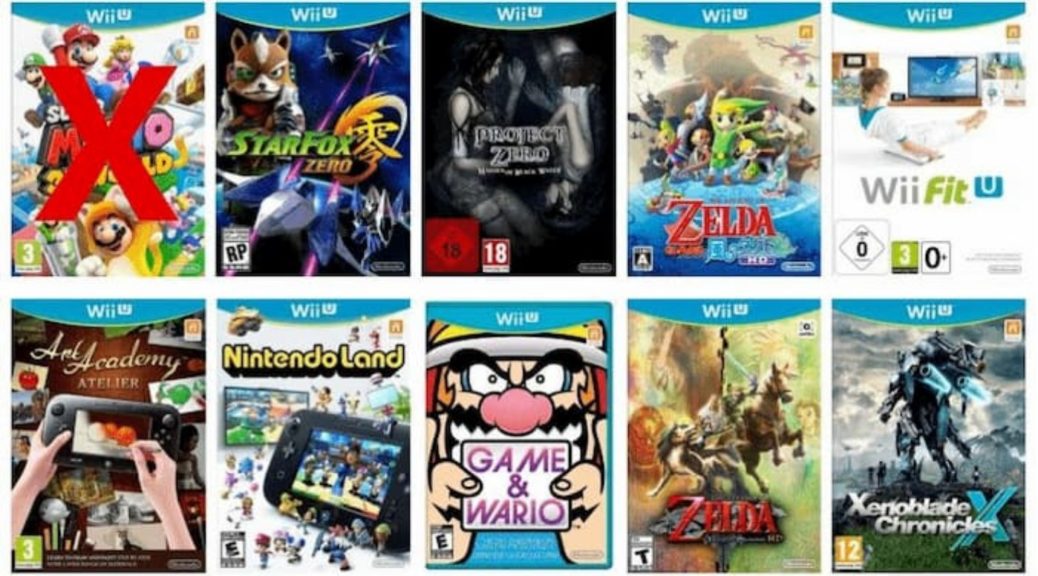List of Wii U games ported to the Nintendo Switch system, Nintendo
