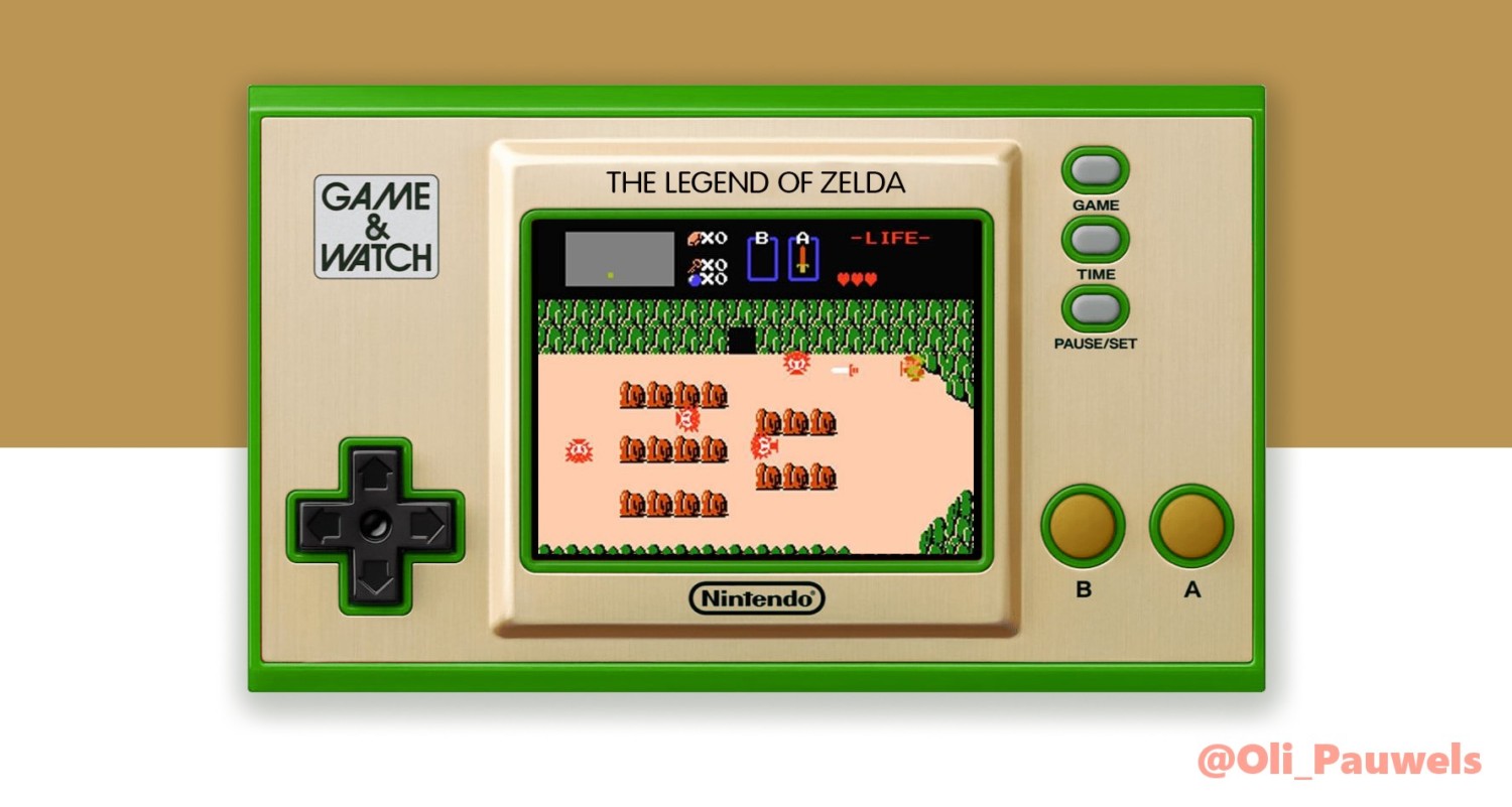 Nintendo GAME&WATCH ZELDA-