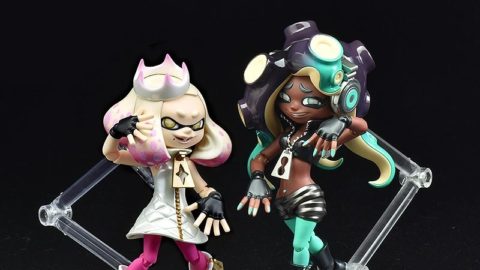 Splatoon 2 Off The Hook Figma Figures Receive Painted Prototypes ...