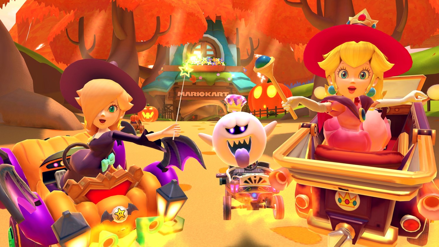 Mario Kart Tour challenges – Halloween Tour