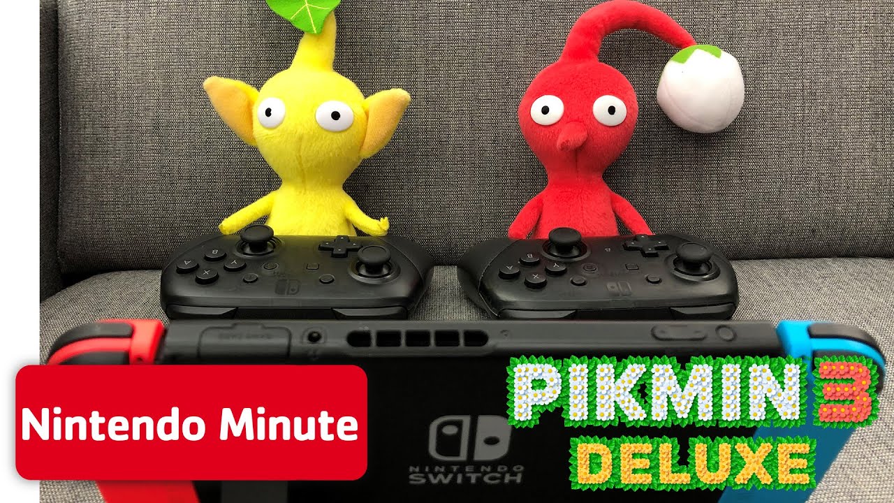 NintendoSoup Side – A Look Deluxe\'s Stories Closer Minute Takes At 3 And Nintendo Co-Op Gameplay Pikmin