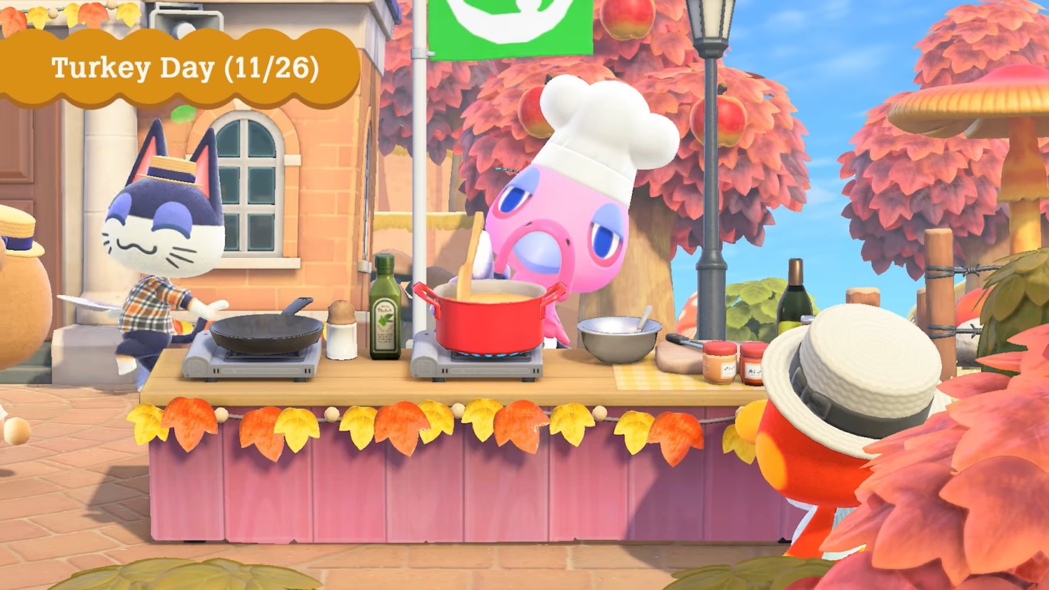 Guide Completing The Turkey Day Event For Animal Crossing New