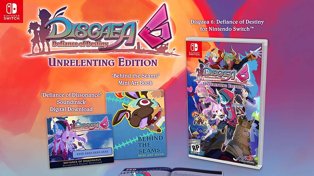Disgaea 6: Defiance Of Destiny Unrelenting Edition Physical Release Up For Pre-Order