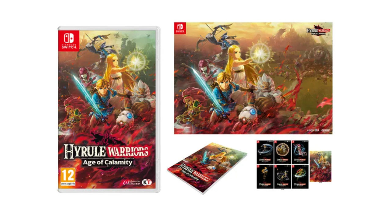 Zelda hyrule warriors age of calamity pre hot sale order