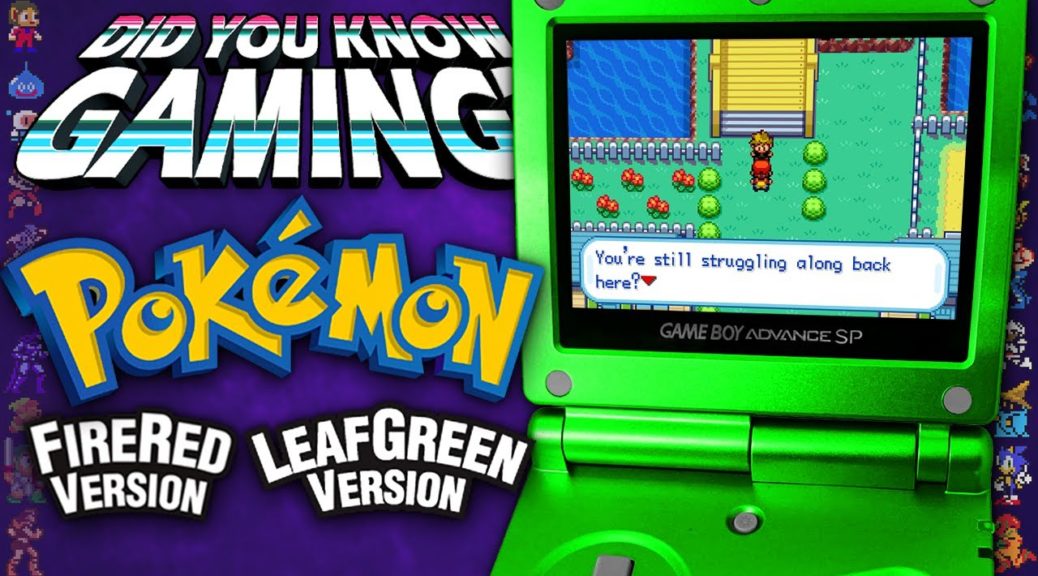 Pokémon Fire Red and Leaf Green