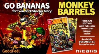 Monkey Barrels Switch Physical Edition Launches December 11, 2020