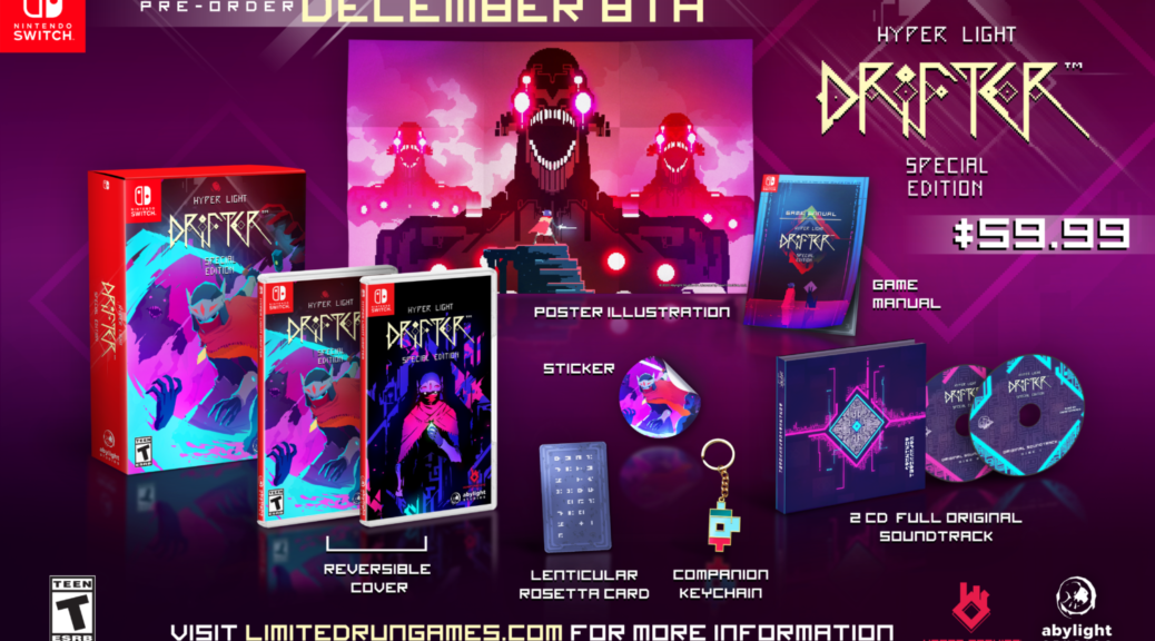 Hyper Light Drifter Special Edition For North America Also Up For Pre ...