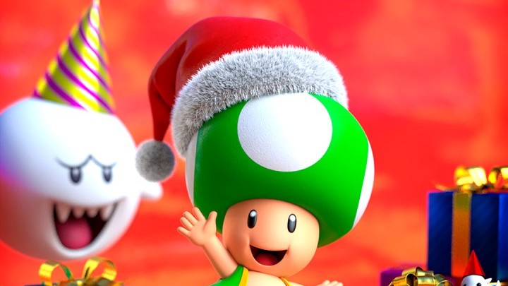 Nintendo Christmas Wallpapers  Top Free Nintendo Christmas Backgrounds   WallpaperAccess