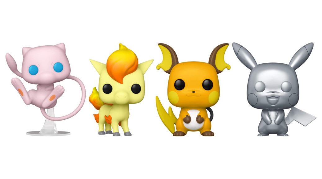 New Pokemon Funko Pops Include Mew, Raichu, and Ponyta