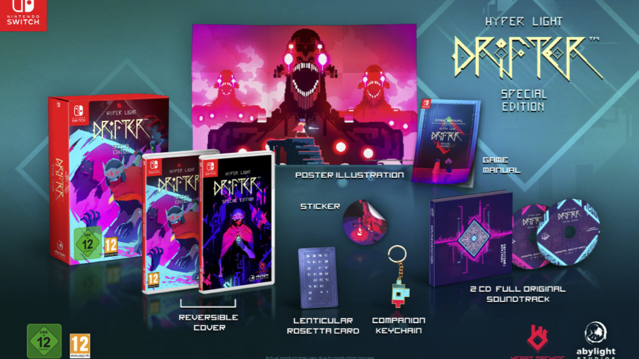 “Hyper Light Drifter – Special Edition” Collector's Set Coming This