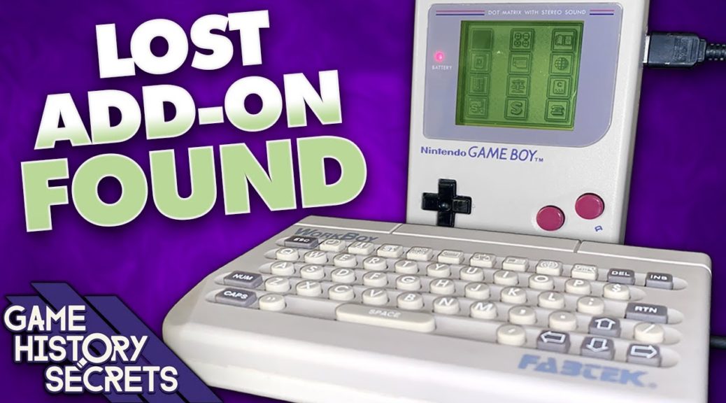 Long Lost Workboy Peripheral For The Game Boy Found After 28 Years Nintendosoup 2359