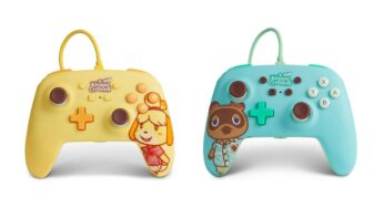 PowerA Enhanced Wired Controllers Featuring Animal Crossing’s Isabelle And Tom Nook Up For Pre-Order