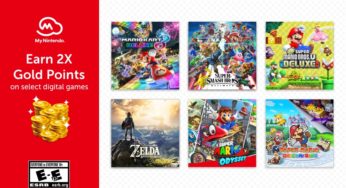 Earn double My Nintendo Gold Points on Select Digital Nintendo Games During February