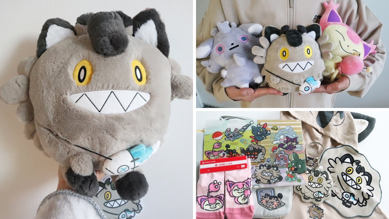 Crazy Pokémon Merchandise in Japan! The LONGEST Meowth EVER