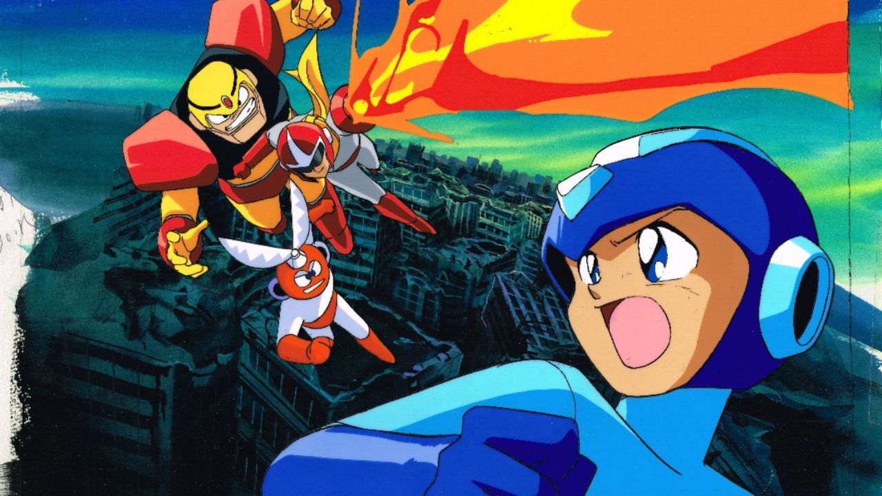 Megaman Anime Art