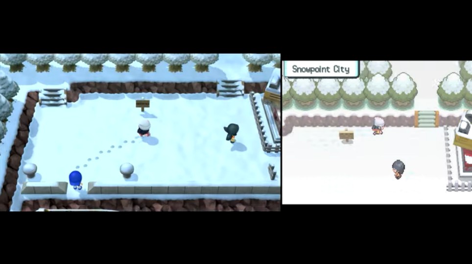 Video: Pokemon Brilliant Diamond/Shining Pearl comparison (Switch vs. DS,  August 2021)