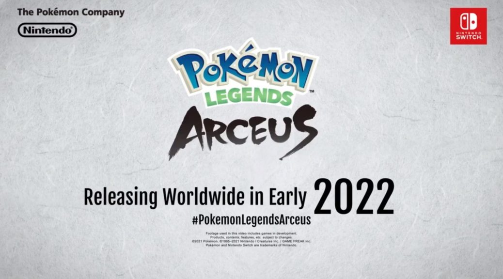 Pokémon Legends: Arceus is coming in January, Sinnoh remakes on November 19  - Neowin