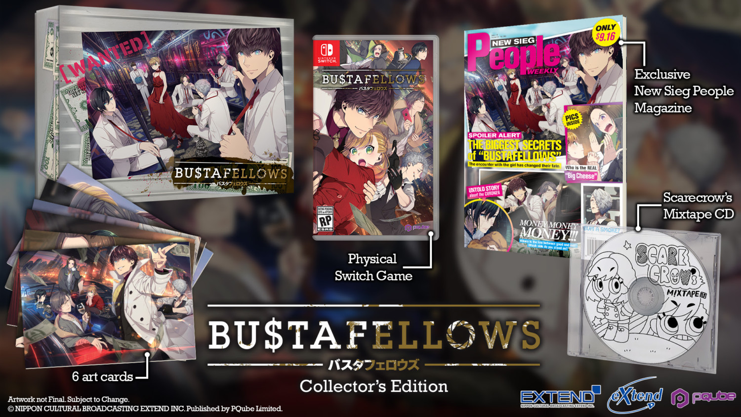 Bustafellows For Switch Launches In The West This Summer