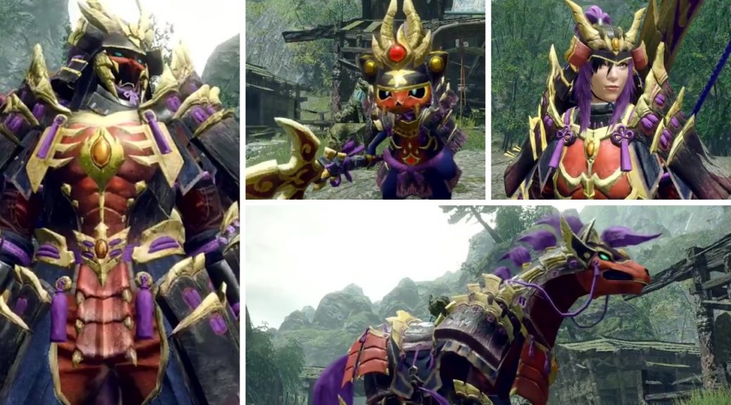 Capcom Shares A Closer Peek At Monster Hunter Rise S Magnamalo Gear   MonhunMaganagear 1038x576 