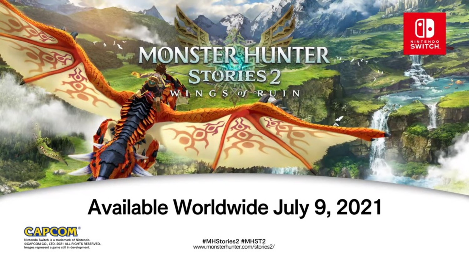 Monster Hunter Stories 2: Wings Of Ruin - Nintendo Switch