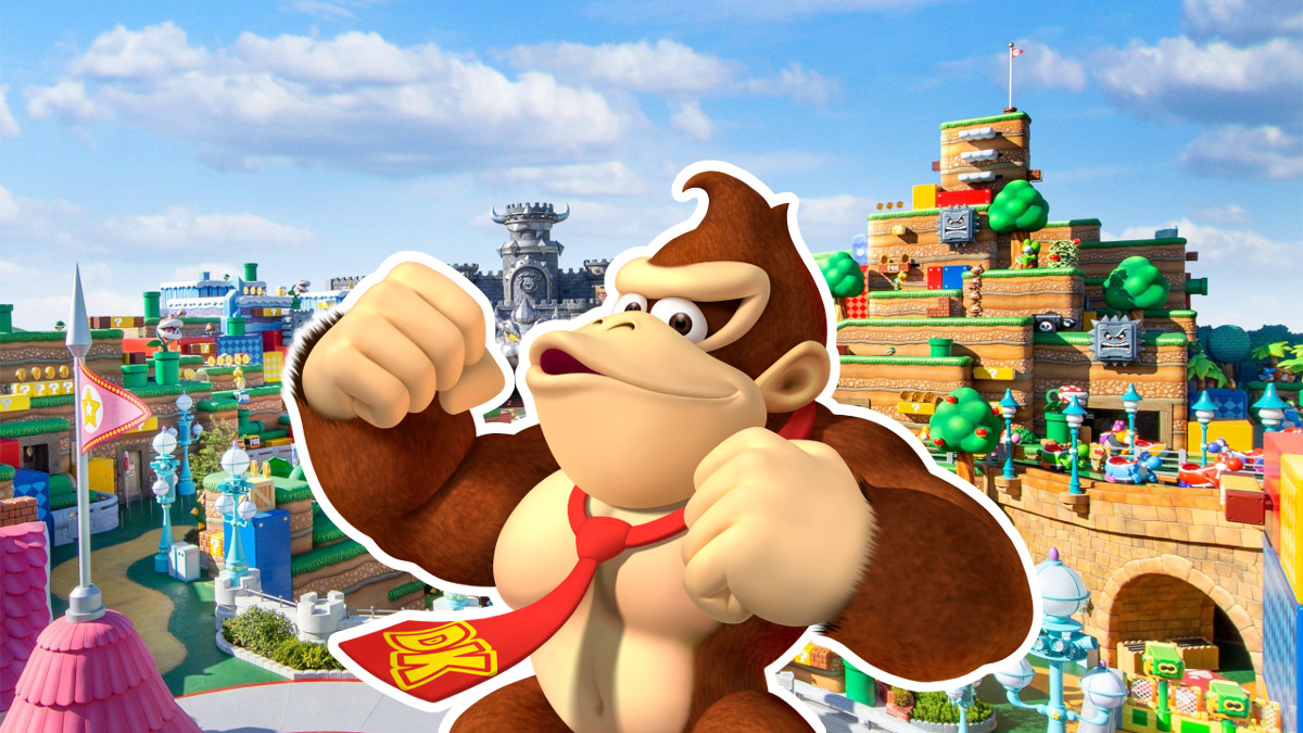 Super Nintendo World Japan's Donkey Kong Country area opens this spring