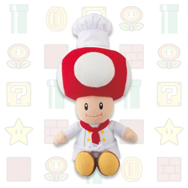 Super Nintendo World Chef Toad Plush