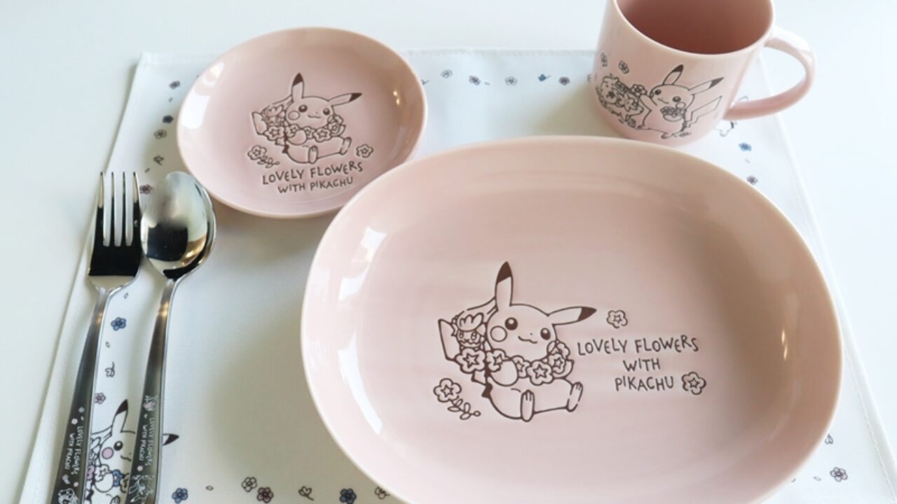 ポケモン LOVELY FLOWERS WITH PIKACHU プレートセット Here's A Closer Look At Pokemon Center Japan's “Lovely Flowers