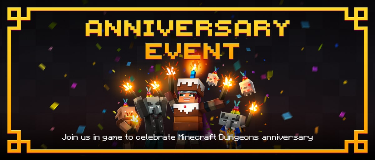 Minecraft Dungeons First Anniversary Event Starts On May 26th Nintendosoup