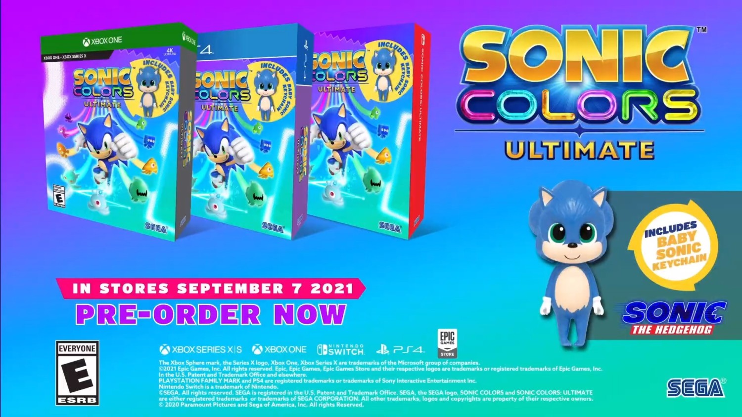 Sonic Colors Ultimate Switch Physical Edition Up For Pre Order