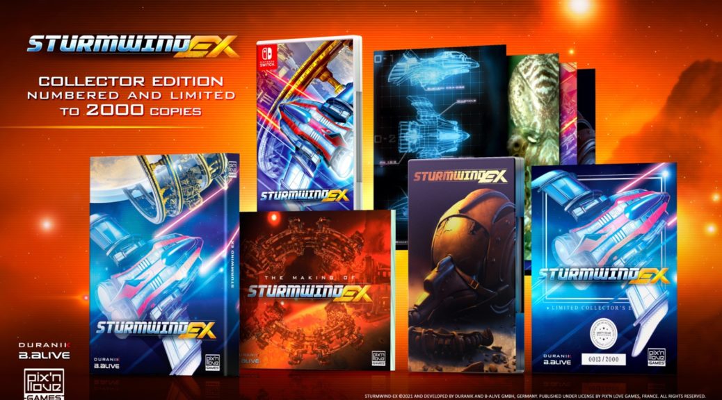 Shmup Game 'Sturmwind EX' Is Getting A Standard Physical And 