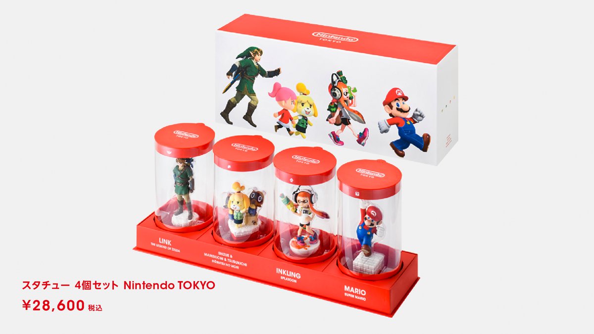Nintendo Store Announces Special Figures Based On Its Mario, Link, Isabelle, And Inkling Statues – NintendoSoup