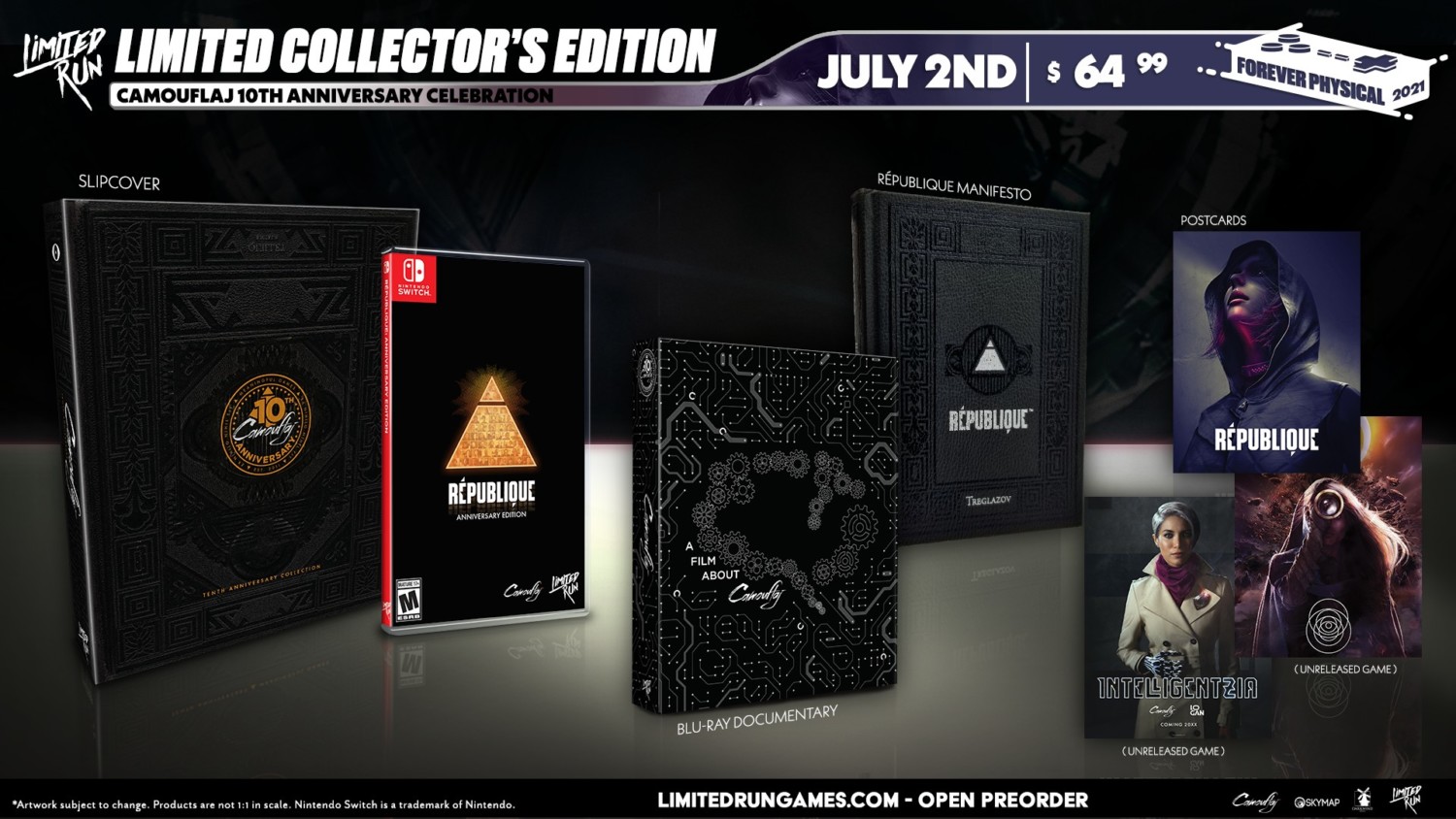 Limited Run Games' Next Physical Release Is République: Anniversary Edition,  Pre-Orders Start July 2 – NintendoSoup