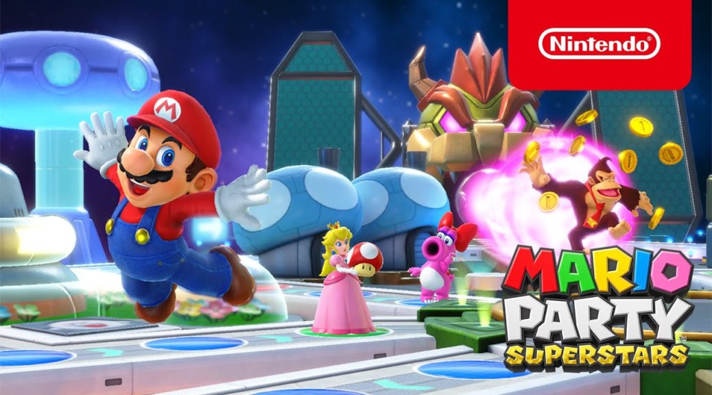 Jogo Nintendo Switch super mario party superstars - Black Games