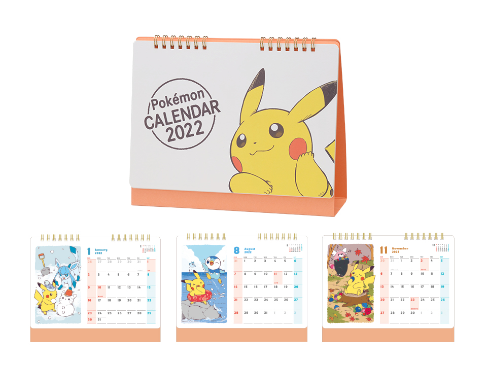 J-List - Pokemon - 2022 Anime Calendar pre-orders now open at