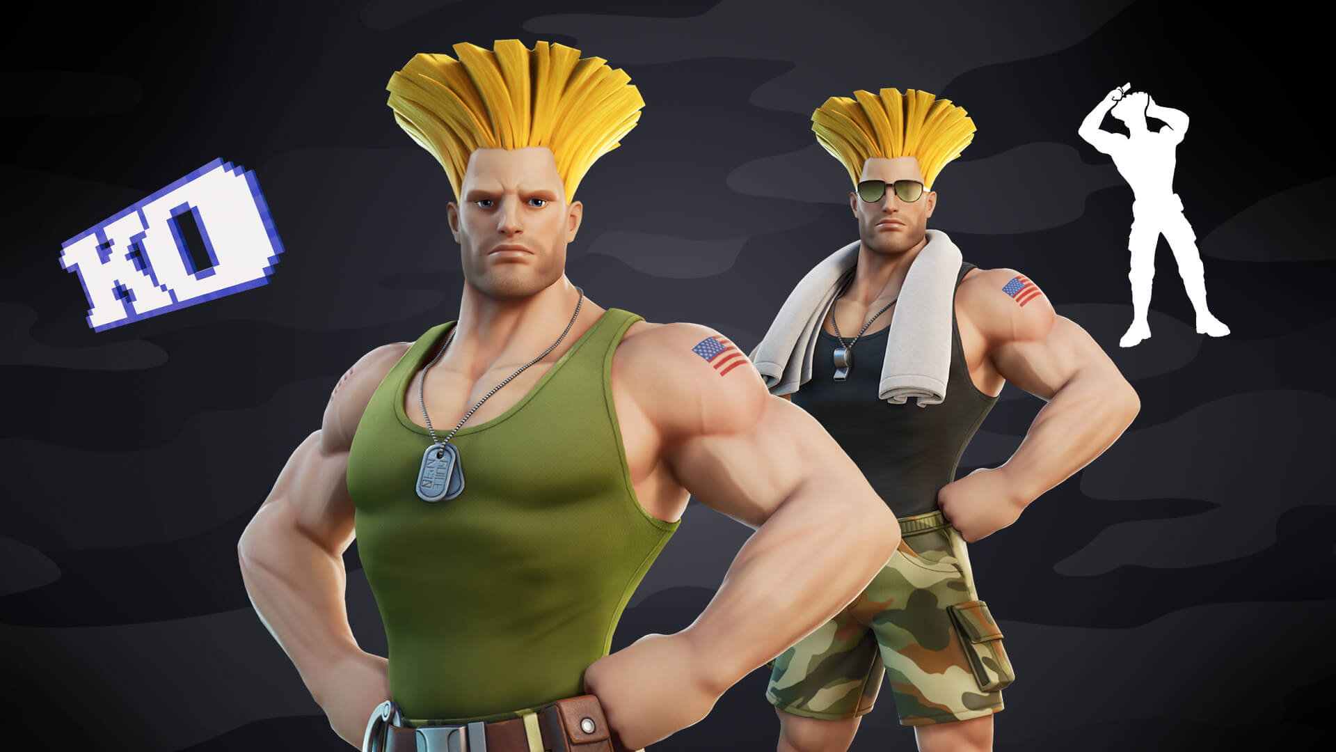 Street Fighter Cammy, Chun-Li, Ryu, and Guile Skins Return in Fortnite
