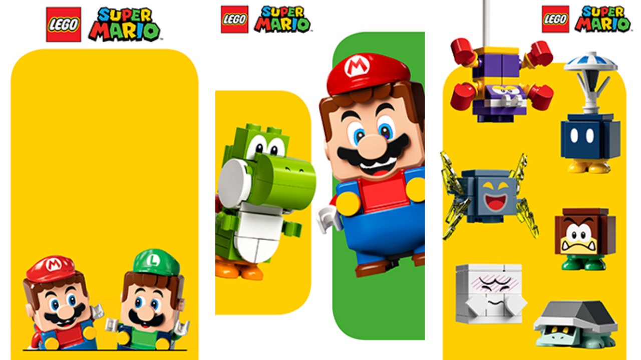 My Nintendo Now Offering LEGO Super Mario Wallpaper Sets – NintendoSoup
