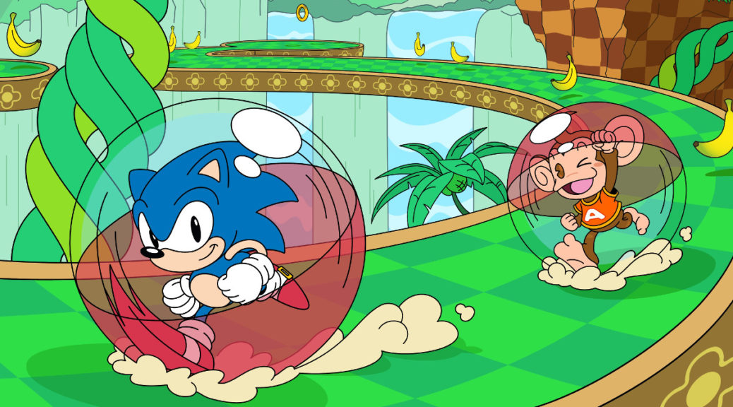 Sonic and Tails Join the Super Monkey Ball Gang for a Special