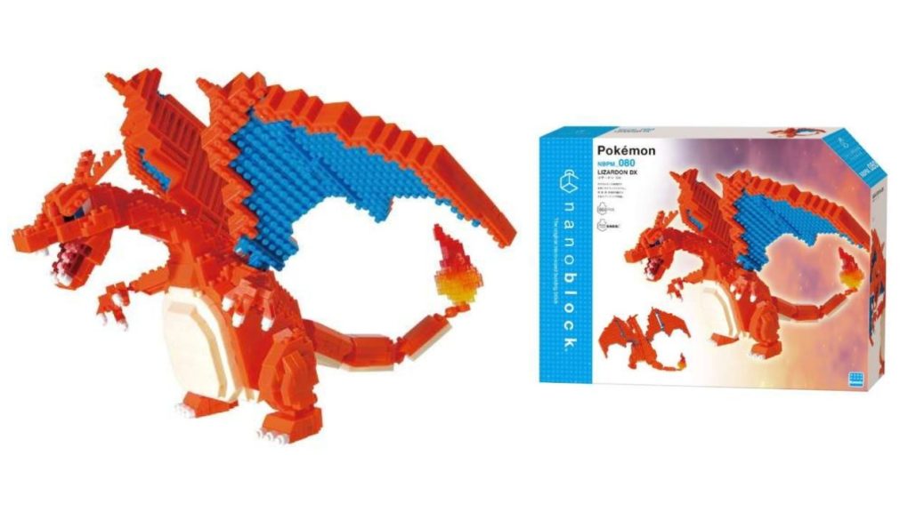 Nanoblock - Pokemon - Mega Charizard X, Nanoblock Pokemon Series