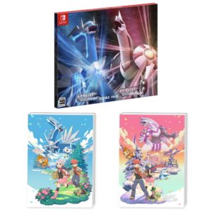 Pokémon Brilliant Diamond ART Book and Pokémon Shining Pearl ART