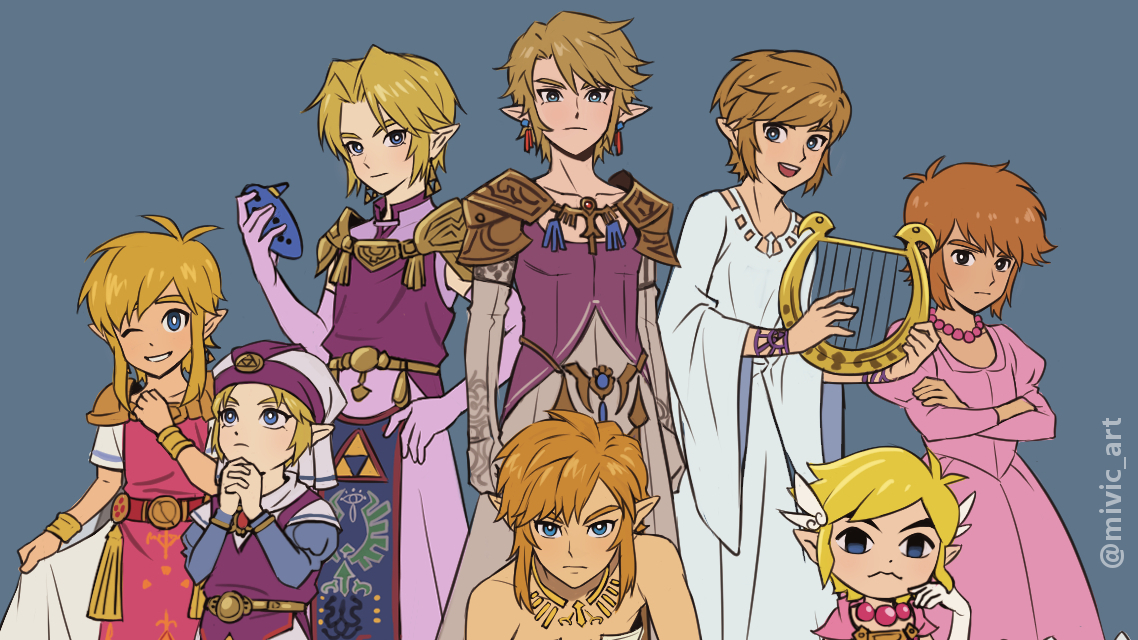 Random: Legend Of Zelda Reimagines Link As The Princess Instead – NintendoSoup