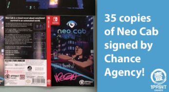 35 Lucky Customers Will Receive A Signed Copy Of Neo Cab’s Physical Release