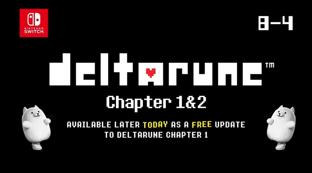 Chapter 2 of Deltarune will be released for free